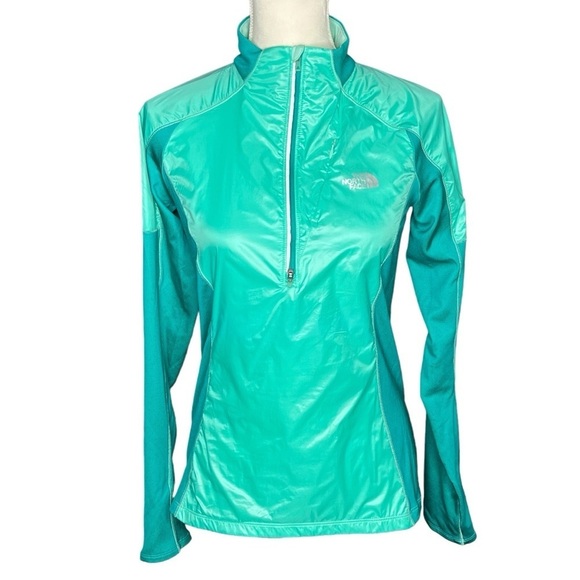 The North Face Tops - The North Face Flash Dry  Half Zip Pullover in Turquoise Size Small